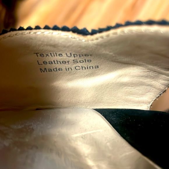 BADGLEY MISCHKA SATIN JEWELED HEEL 7.5 - Picture 7 of 8